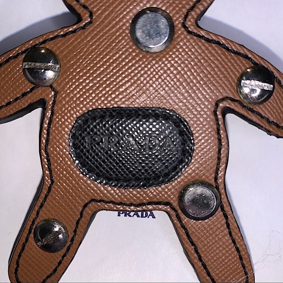 PRADA Saffiano Leather Purse/Key Charm - Picture 5 of 16